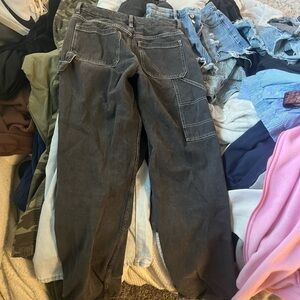 Low Rise Grey Denim PacSun Jeans